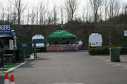 Outdoor hog roast event