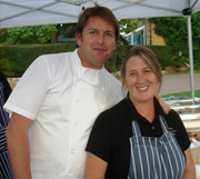 James Martin and Sue